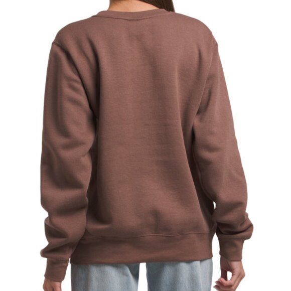 NWT "Fiance Est. 2025" Graphic Crewneck Sweatshirt Cocoa Brown Bridal Sz LARGE - Picture 2 of 4